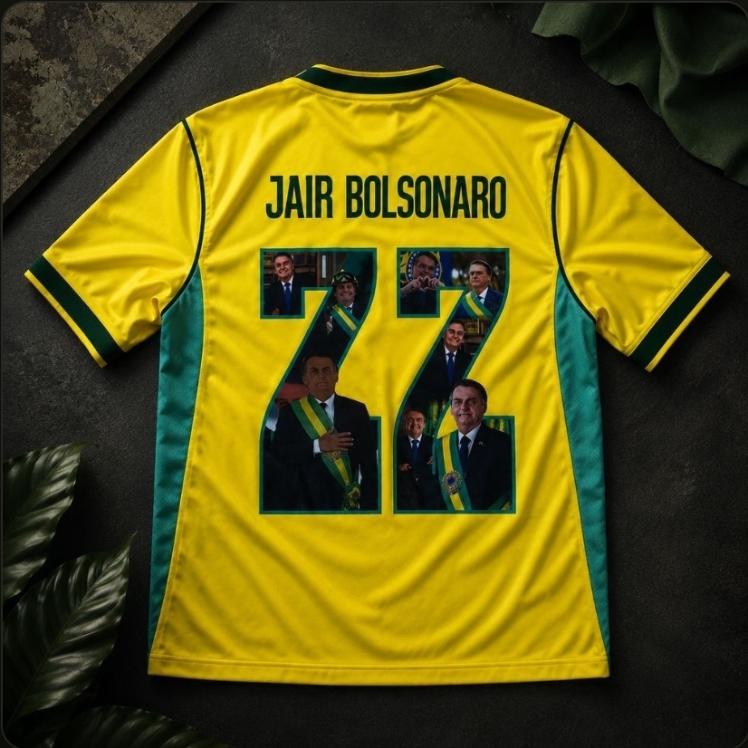 Camisa Edição Especial Jair Bolsonaro
