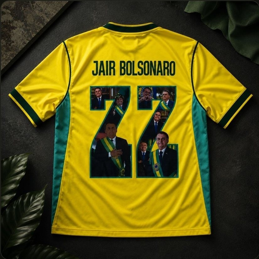 Camisa Edição Especial Jair Bolsonaro